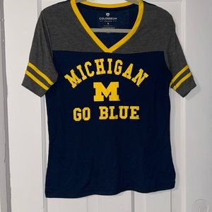 Michigan Go Blue shirt- women’s size small